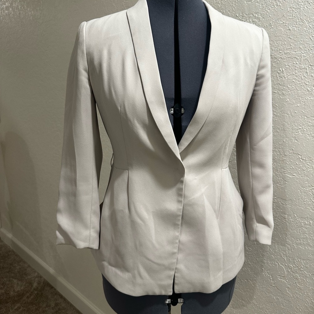 Beige blazer